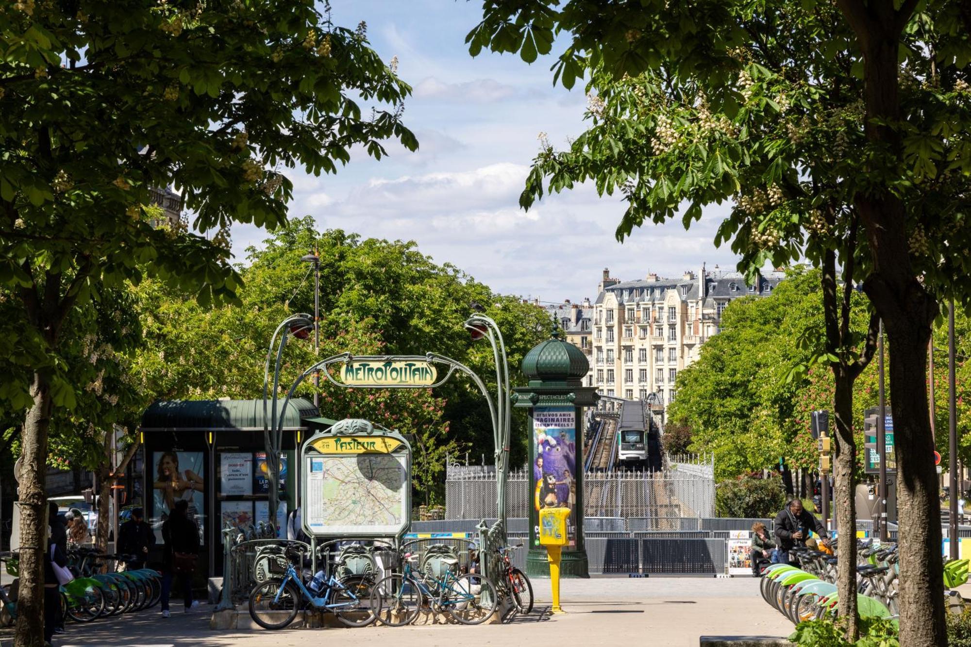 Hotel Korner Montparnasse Paris Exteriör bild