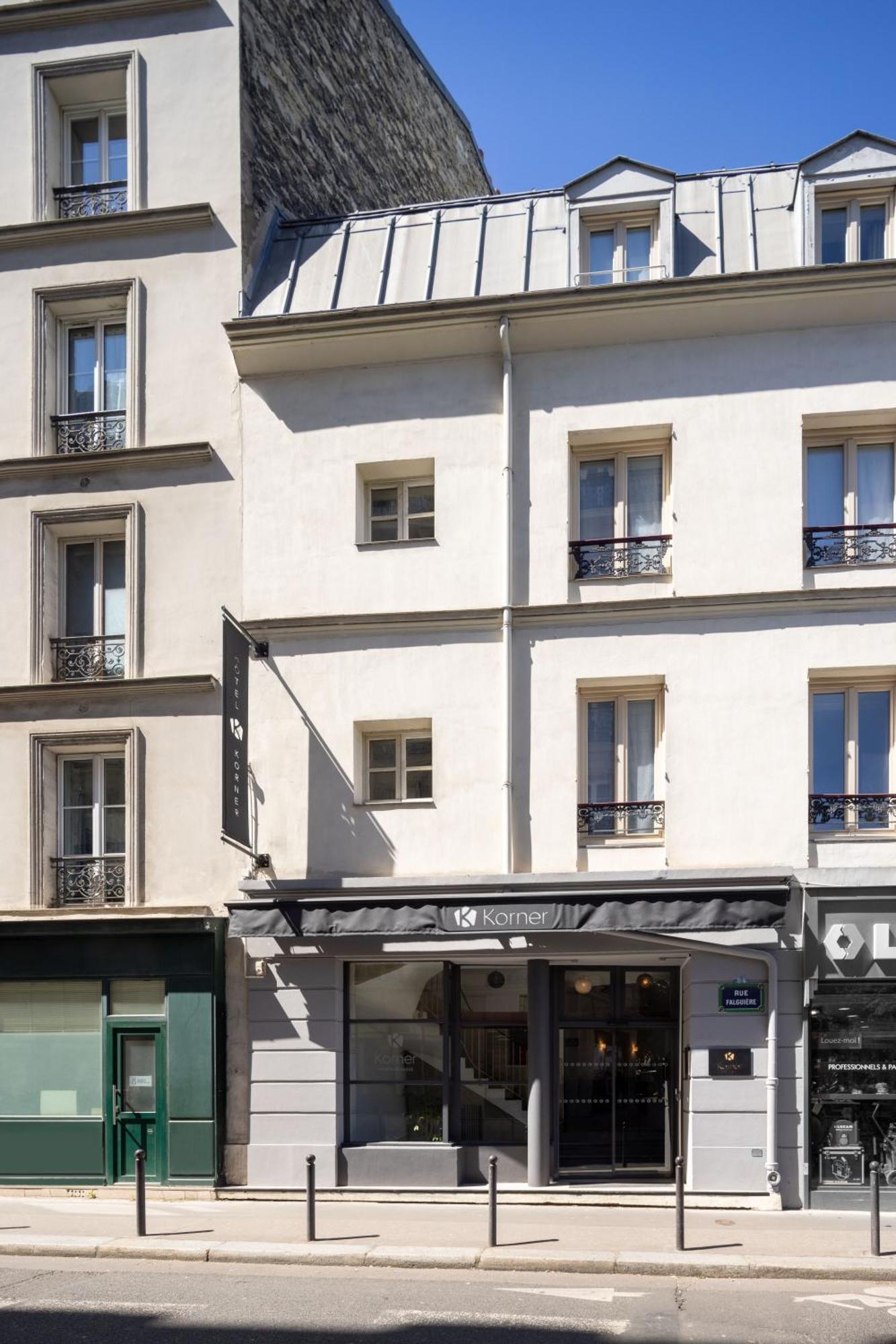 Hotel Korner Montparnasse Paris Exteriör bild