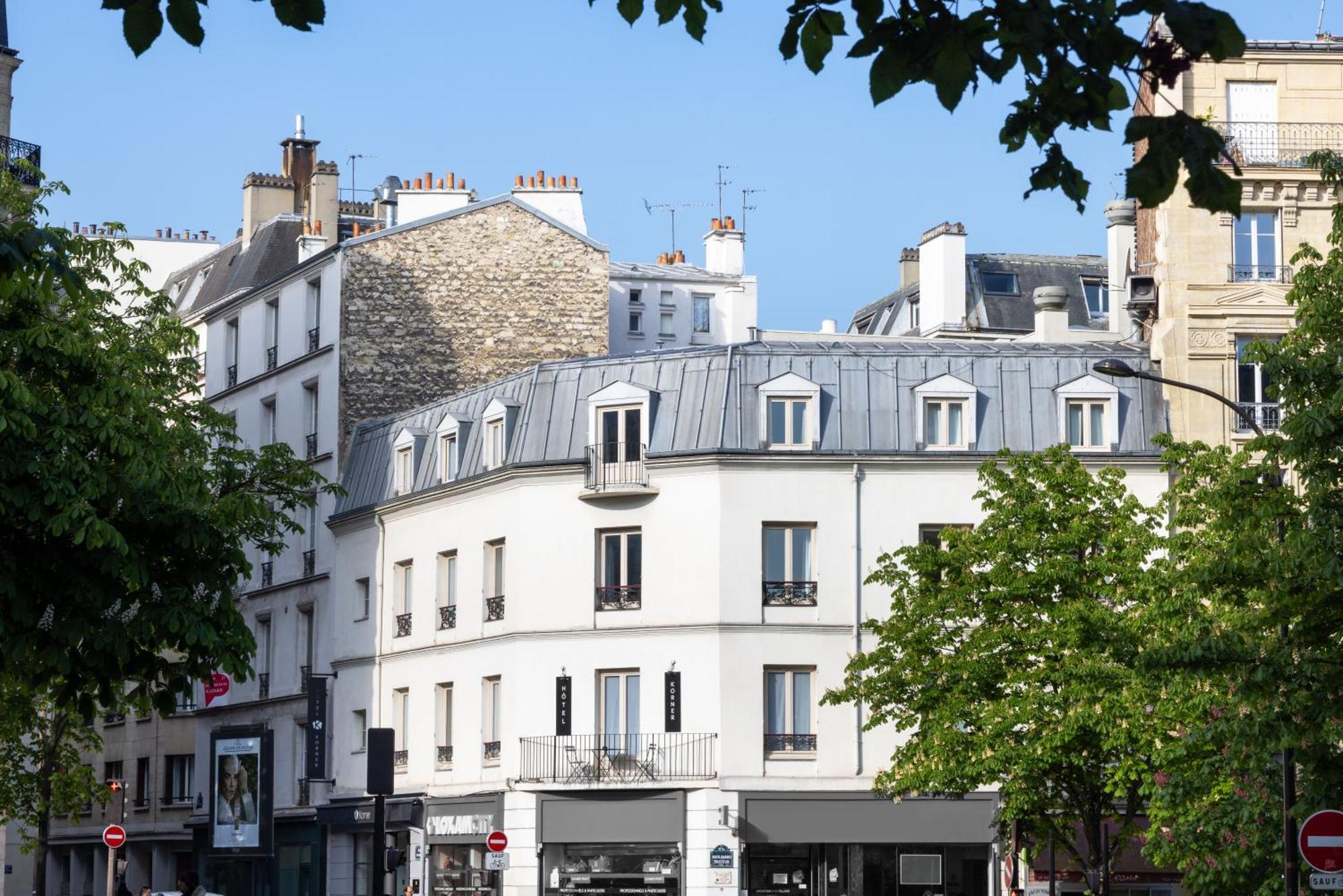 Hotel Korner Montparnasse Paris Exteriör bild